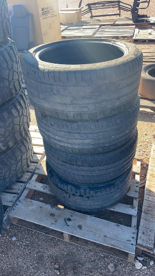 Lot of 4 Used Michelin tires