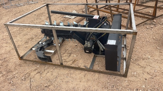 Unused JCT Trencher For Skid Steer