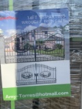 Greatbear 14' Double Gate w/ Deer Art Work