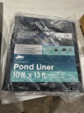 New pond liner
