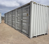 40' one trip HQ container w/4 side doors
