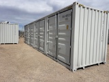 40' HQ one trip container w/4 side doors