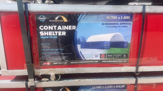 Unused 20x40 Dome Container Shelter