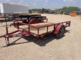 Texas Bragg 10' utility trailer