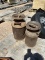 2 antique milk cans
