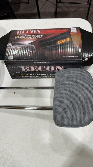 SVT illuminated side emblem for Raptor & headrest