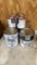 Lot of two-part epoxy paint-Halliburton red