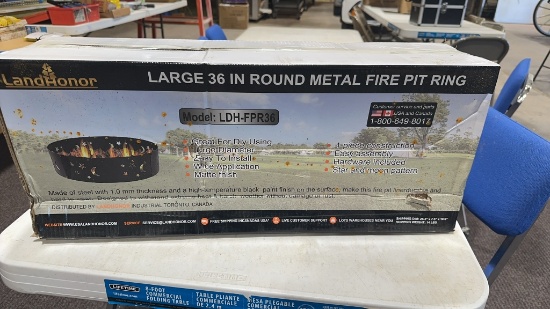 Round Metal fire pit ring