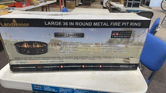 Round Metal fire pit ring