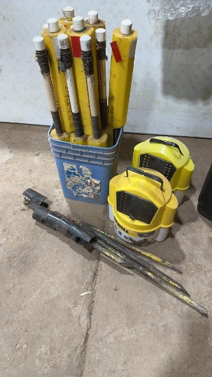 Lot of fishing supplies