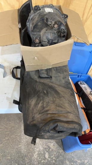 Jeep headlights & top protector case