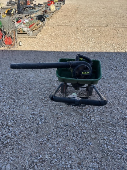 Fertilizer sprayer & leaf blower