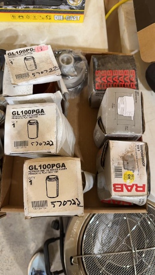 Box of RAB vapor proof fixtures