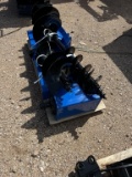 3Pc Auger Set for skid steer