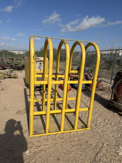 Tire safety cage