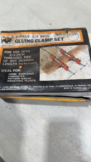 3/4” pipe clamps