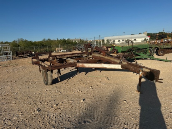 Shop made 12' chisel plow