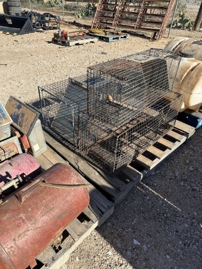 Lot of 3 live traps
