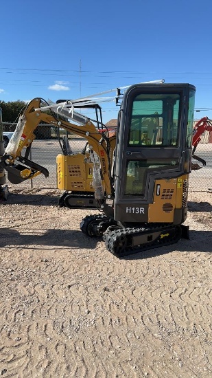 AGT H13R Mini Excavator w/ cab