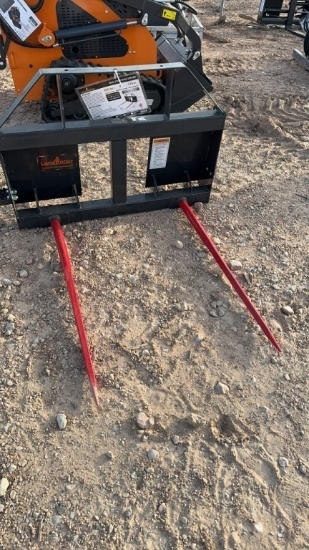 Landhonor Bale spear for skid steer