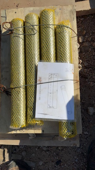Lot of 4 60mm x 425mm bucket pins