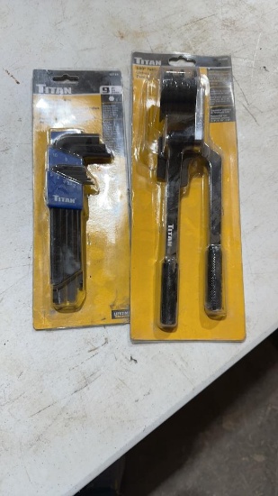 New Titan metric Allen wrench & tubing bender