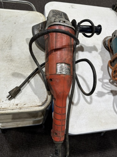 Milwaukee 7” grinder