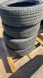 Set of 4 255/55R20 tires