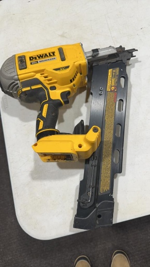 DeWalt cordless nail gun