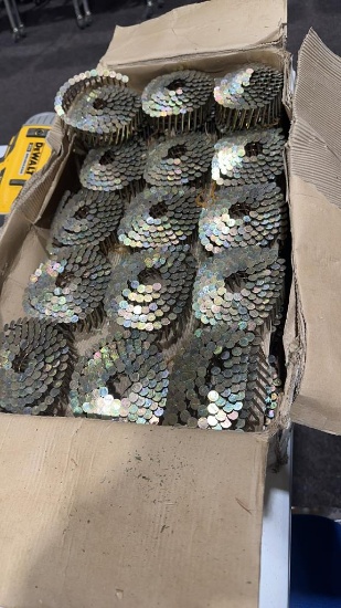 Box of coil nails