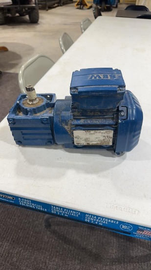 166RPM .5hp gear motor