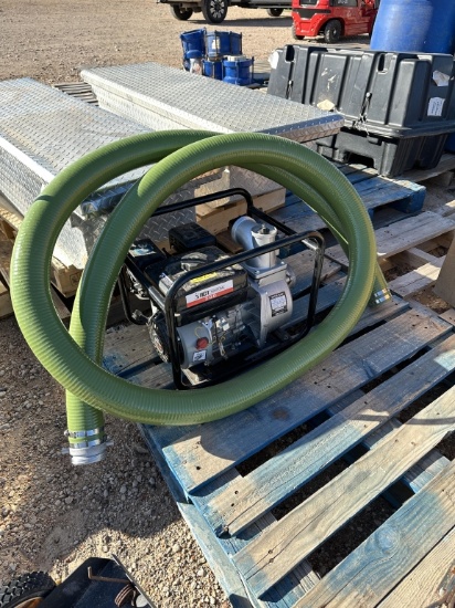 3" water pump & hose