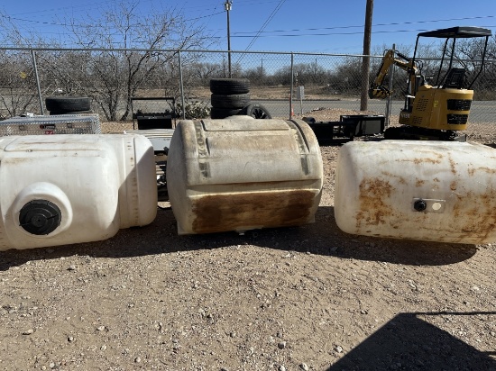 3 spray tanks