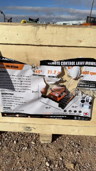 LHR-HT550 Remote Control Lawn Mower