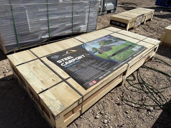 20x20 Steel Carport