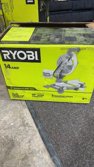 Ryobi 10" compound miter saw
