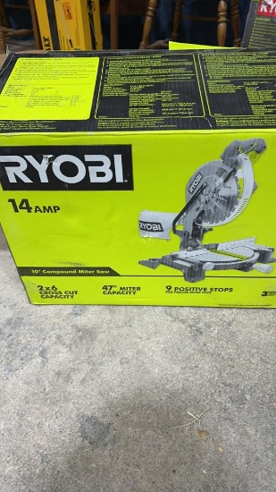 RYOBI 10" compound miter saw