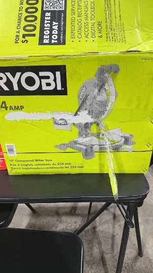 RYOBI 10" compound miter saw