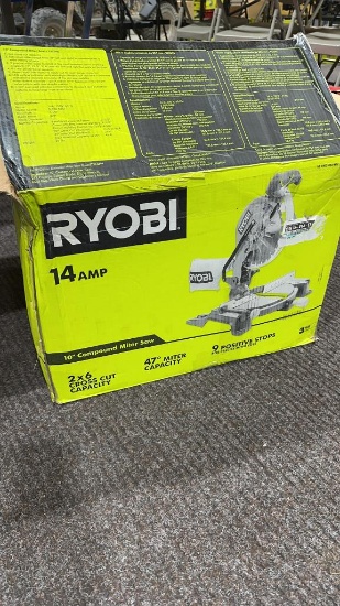 RYOBI 10" compound miter saw