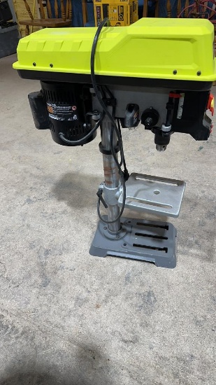RYOBI 10" bench drill press w/laser
