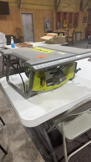RYOBI 10" table saw