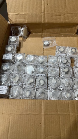 Box of Damascus wedding bands