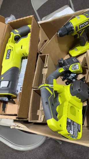 RYOBI 18V cordless 3 tool combo kit