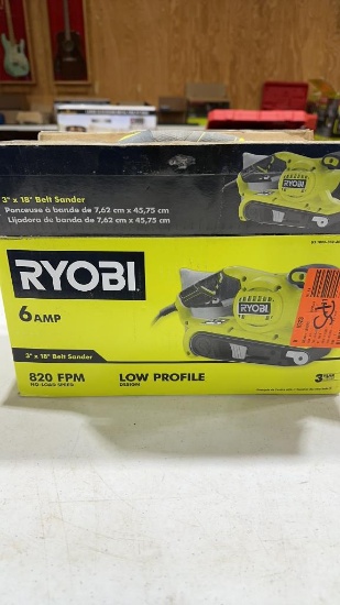RYOBI 3"x18? belt sander