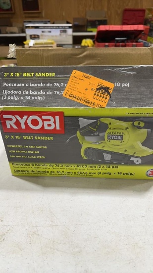 RYOBI 3"x18? belt sander