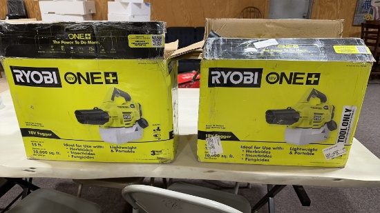 2 Ryobi 18V foggers—Tool Only