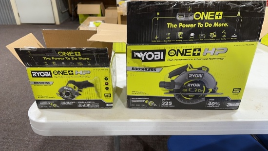 RYOBI 18V compact cut-off tool & 7-1/4" circular
