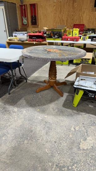 Mosaic dining table