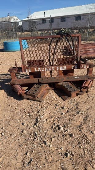 Heavy duty tree shear for skid steer