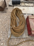 Roll of grass rope